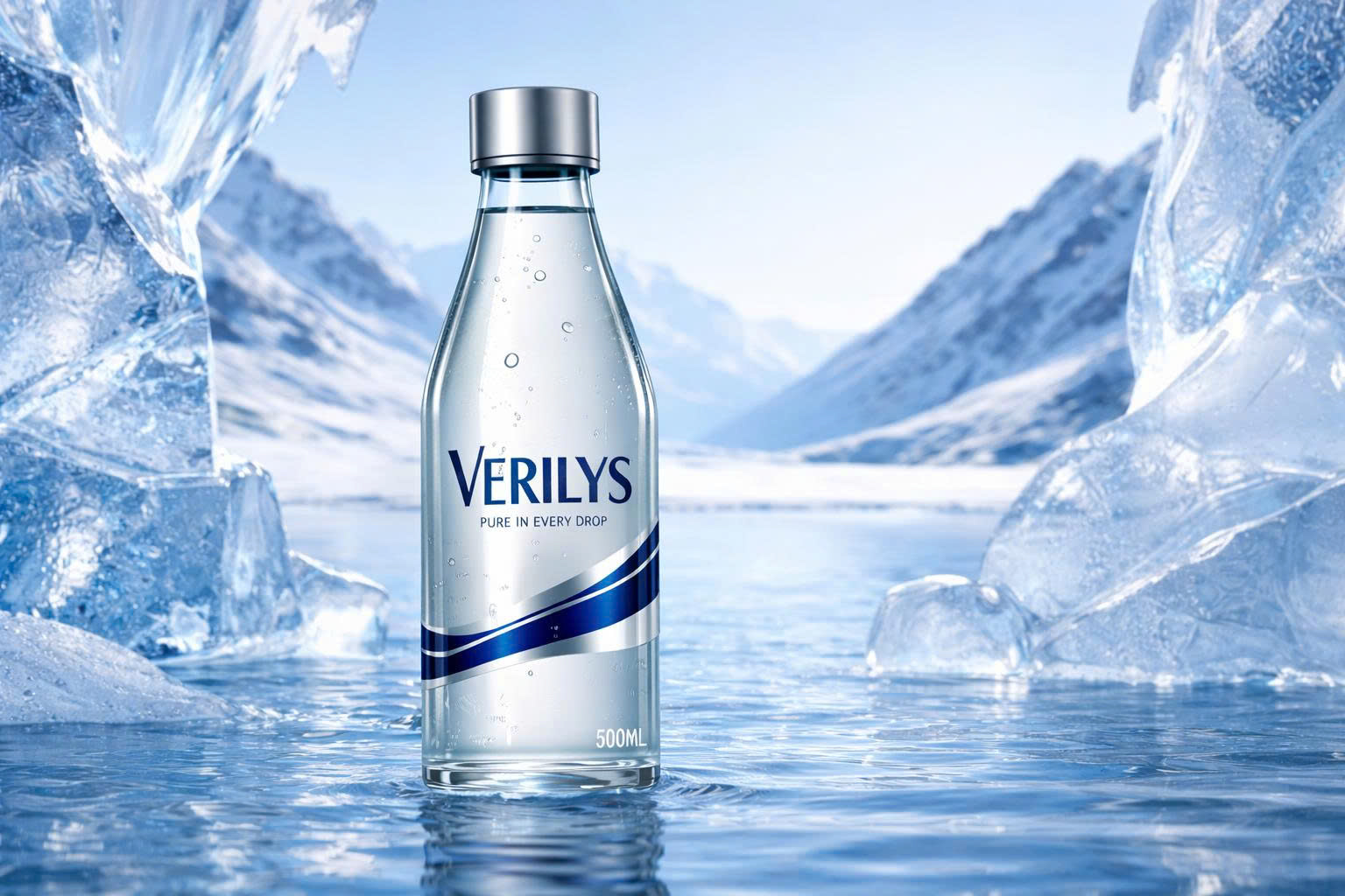 Nước tinh khiết VERILYS đóng chai 500ml
